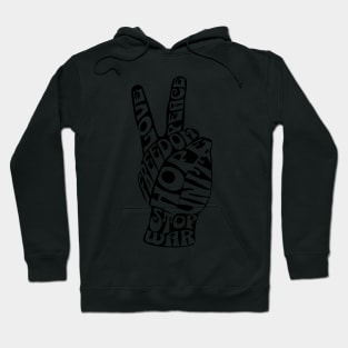 Love and peace Hoodie